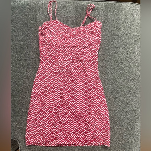 Free People Pink Sleeveless Spaghetti Strap Mini Dress Size S - Picture 1 of 5